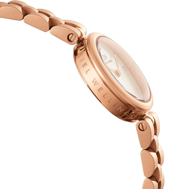 Orologio Solo Tempo Elan Lumine Acciaio Rosato Daniel Wellington DW00100717