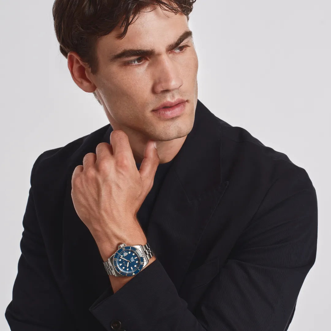 Orologio Solo Tempo Manta Heritage Acciaio 42mm TW2208
