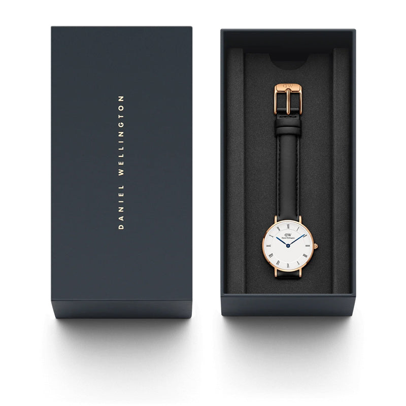 Orologio Solo Tempo Petite Roman Numerals Sheffield Dorato Rosé Acciaio Daniel Wellington DW00100683