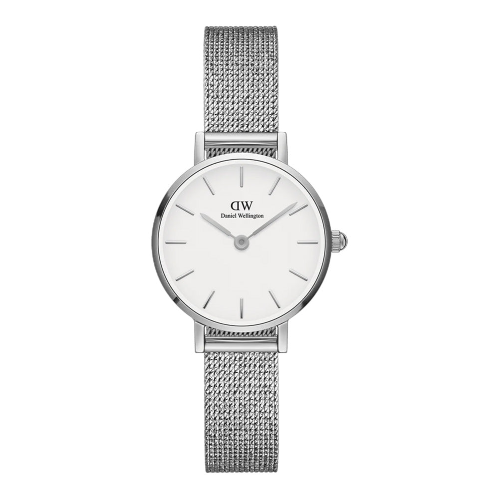Orologio Unisex Daniel Wellington Petite Pressed Sterling Cassa Acciaio Solo Tempo DW00100442