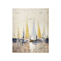Pannello Quadro A Gonfie Vele Legno Argento 925‰ Acca Argenti QD.910 30x40