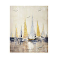 Pannello Quadro Acca Argenti A Gonfie Vele Legno Argento 925‰ QD.910 37×48