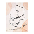 Pannello Quadro Il Filo dell'Amore Legno Argento 925‰ Acca Argenti QD.457 25x33