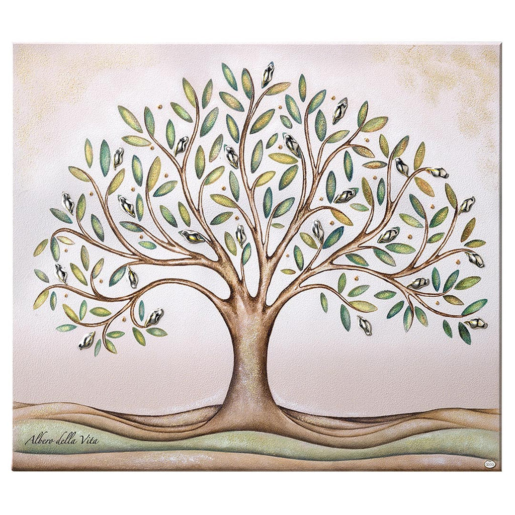 Quadro Acca Argenti Albero Della Vita 50x60