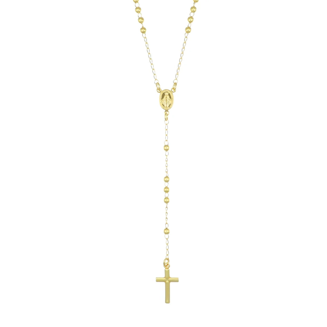 Rosario Classico Amen Argento 925 Dorato CRO30G