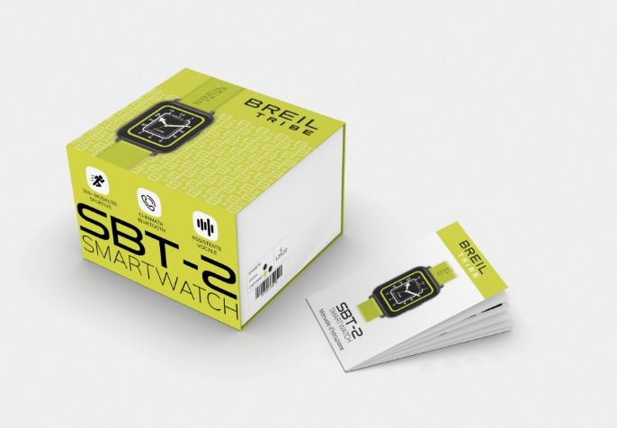 Smartwatch SBT-2 Giallo Nero Doppio Cinturino Breil Tribe EW0676