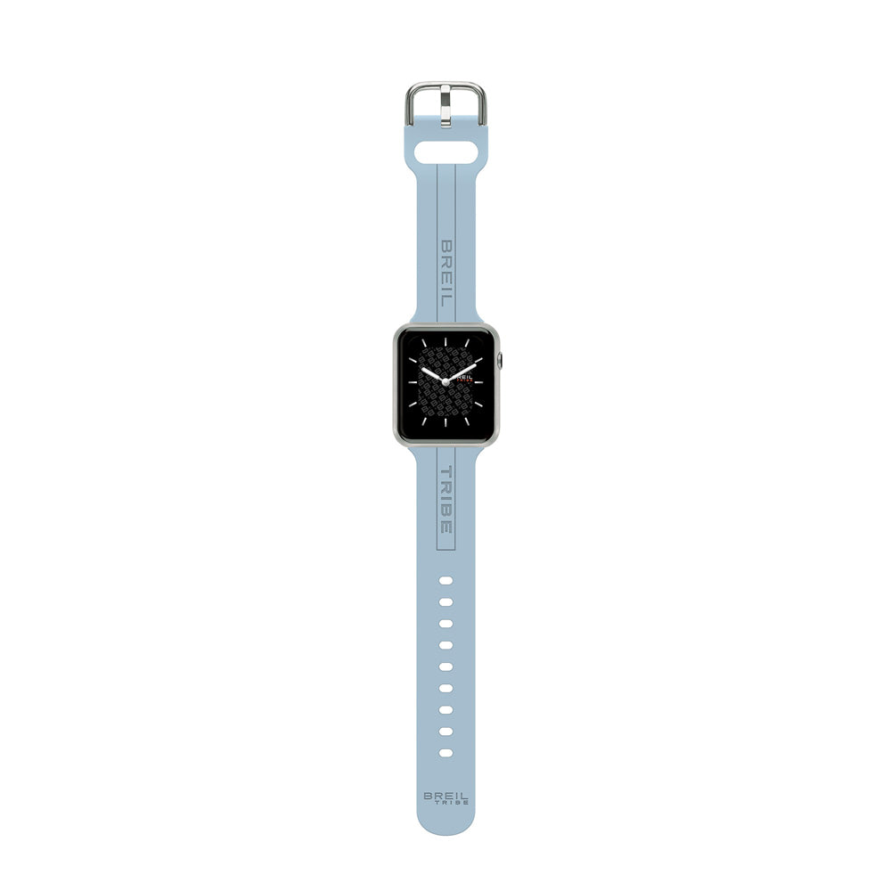 Smartwatch SBT-X Celeste Argento Doppio Cinturino Breil Tribe EW0667