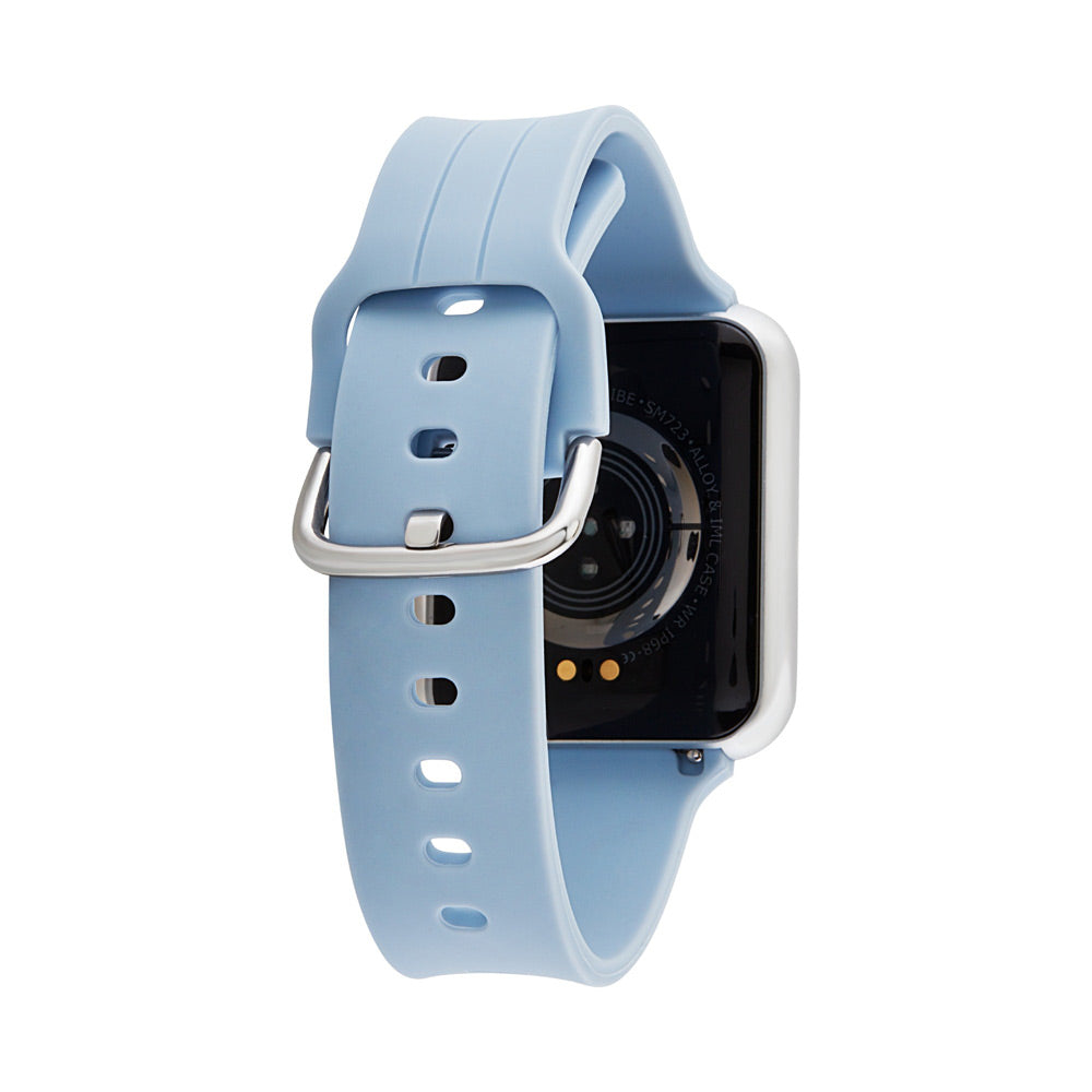 Smartwatch SBT-X Celeste Argento Doppio Cinturino Breil Tribe EW0667