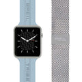 Smartwatch SBT-X Celeste Argento Doppio Cinturino Breil Tribe EW0667