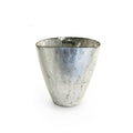 Vaso Ovale Vetro Foglia Argento 925‰ Dogale Venezia 51310228